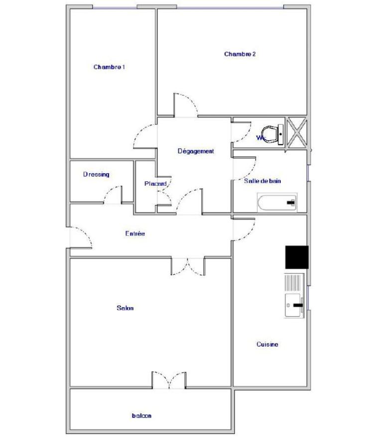 Appartement 3 pièces