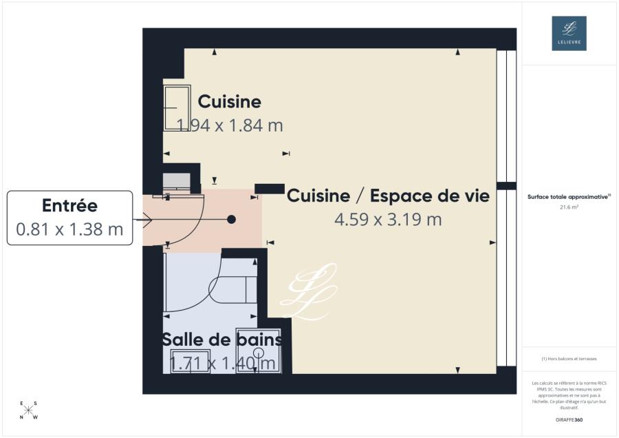 Appartement 1 pièces