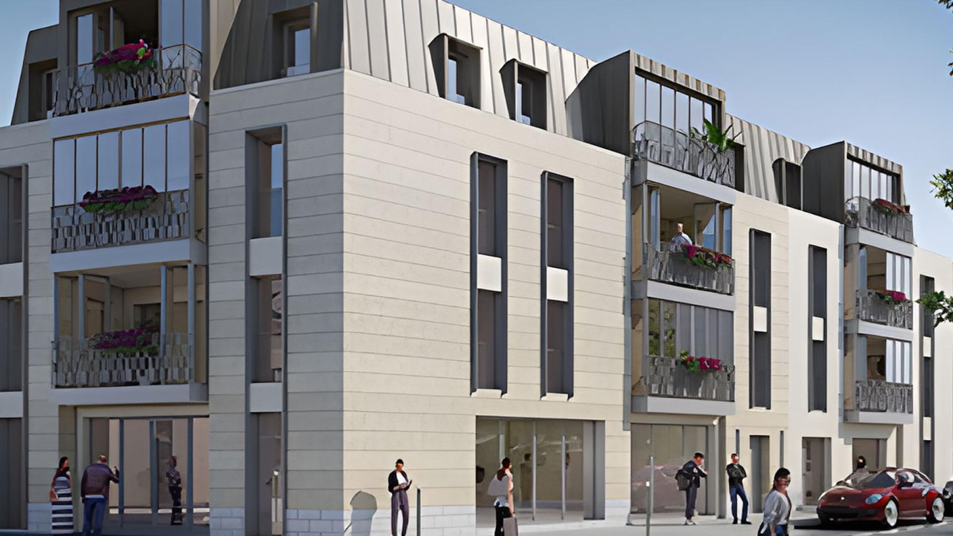 Promotion immobilière, construction de la résidence Carré Saint Julien à Laval