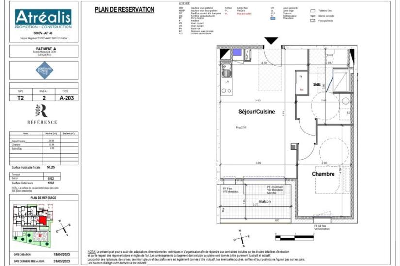 Réf. RC4319-A203 - Appartement 2 pièces