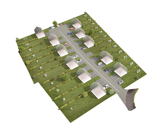 Plan 3D du programme Florescence